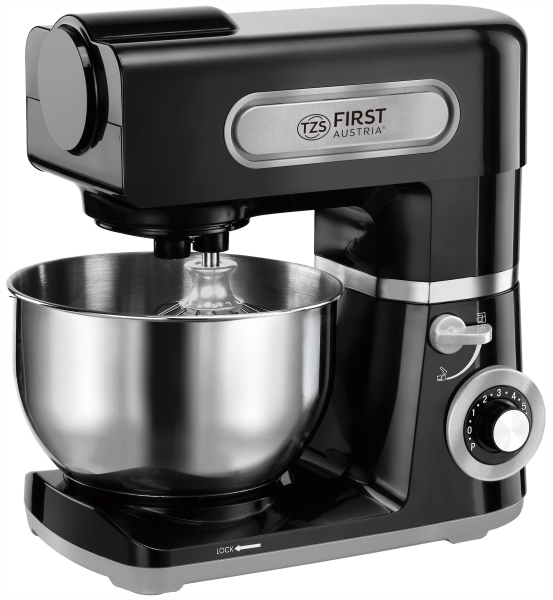 DOUGH MIXER 1500W MAX, 6L STAINLESS STEEL BOWL